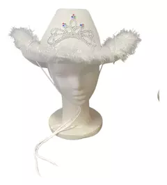 Sombrero Sheriff Plumas Vaquero Cowboy Texano - comprar online