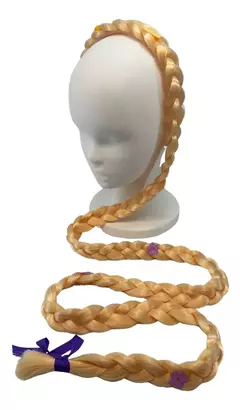 Disfraz De Gala Rapunzel Vestido Y Vincha trenza Enrredados Princesa Disney - (copia) - comprar online