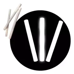 Rompecoco X 50 Barras De Goma Espuma Led Blanco - comprar online