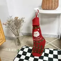 Adorno Navideño Media Bota Calcetín Decoración Navidad en internet