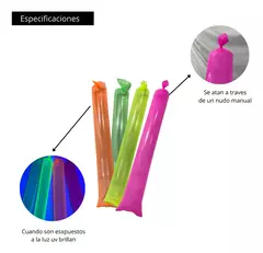 Aplaudidores Fluo X 20 Politubos Fiesta Carioca Cotillon en internet