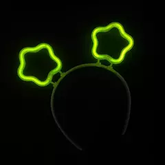 Vincha Estrella Neon X 5 Luminosa Quimica Fluo en internet