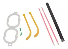 Anteojos Luminosos Manzana Neón X 1 Lentes Glow Cotillón - Tienda CyP