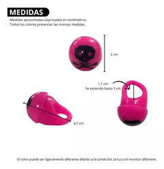 Anillo Led Formas X 5 // Animalitos Emoji Diamante Halloween en internet