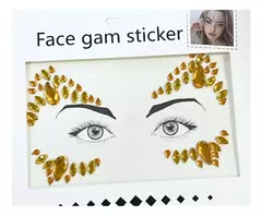 Gemas Autoadhesivas Rostro Cuerpo Strass Brillos Piedras en internet
