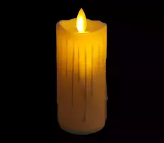 Velas Led Vela A Pila Luz Cálida x 12 Llama Movimiento derretida - Tienda CyP