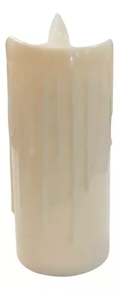 Velas Led Vela A Pila Luz Cálida x 12 Llama Movimiento derretida - tienda online