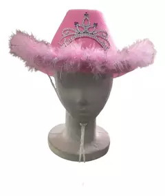 Imagen de Sombrero Sheriff Plumas Vaquero Cowboy Texano