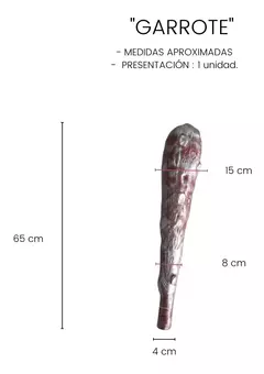 Garrote Cavernícola Plástico Disfraz Halloween Cavernícola - comprar online