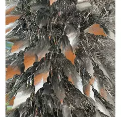 Arbol De Navidad Espiral Plegable 110 cm Hojas Metalizado (ART 026) - comprar online