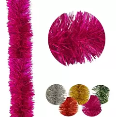 Imagen de Boa Navideña Colores Tupida Gruesa 2mts Arbolito Navidad (ART 900G)