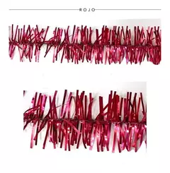 Imagen de Lameta Colores 6cm Pack X 5 - Boa Guirnalda Deco Navidad (ART N°6)