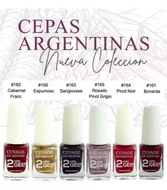 Kit Esmalte Uñas Gel 3d Cuvage x 4 unidades - Tienda CyP