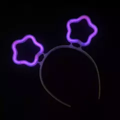 Vincha Estrella Neon X 5 Luminosa Quimica Fluo - comprar online