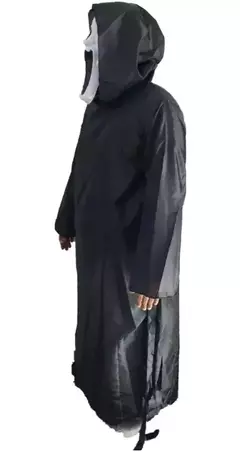 Imagen de Disfraz Scream Adulto Tunica Negra + Máscara Halloween