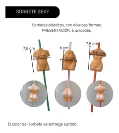 Sorbete Sexy X 6 Surtido Cotillon Erotico Despedida Soltera - Tienda CyP