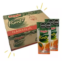 Jugo Baggio Naranja X 18 Unidades De 200 Ml - comprar online