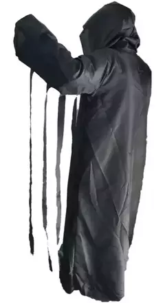 Disfraz Scream Adulto Tunica Negra + Máscara Halloween - Tienda CyP
