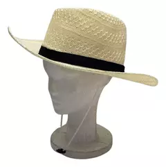Sombrero Panameño Calado X 5 Con Sujetador Cowboy Playa - Tienda CyP