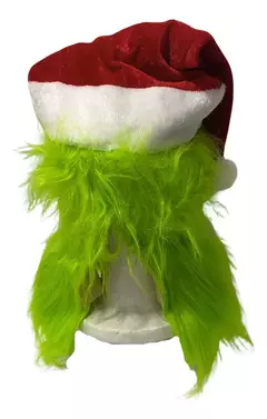 Mascara Latex El Grinch // Disfraz Navidad Halloween - comprar online