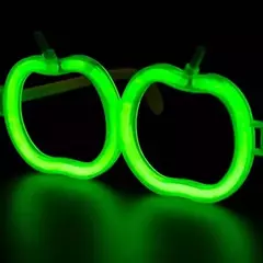 Anteojos Luminosos Manzana Neón X 1 Lentes Glow Cotillón en internet