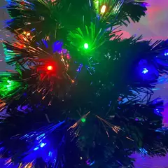 Arbol De Navidad Led Fibra Optica 180 Cm Luminoso Navideño - comprar online