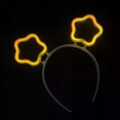 Vincha Estrella Neon X 5 Luminosa Quimica Fluo