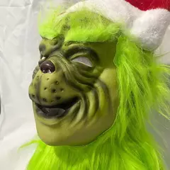Mascara Latex El Grinch // Disfraz Navidad Halloween en internet