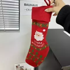 Adorno Navideño Media Bota Calcetín Decoración Navidad - tienda online