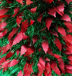 Arbol De Navidad Espiral Plegable 1,50 Mts Hojas Metalizado (ART 028) - tienda online