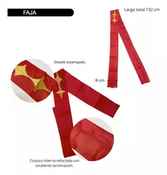 Disfraz Patrio Gaucho Con Accesorios Boina Pañuelo - tienda online