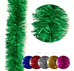 Imagen de Boa Guirnalda Gofrada Navideña 2mts X 8cm Color Navidad (GOFRADA ART: BOA/C)