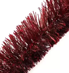 Boa Navideña Tupida Gruesa 2 mts X 12,5 cm Arbolito Navidad (VERDE CON PUNTA DORADO/ ART:901) en internet