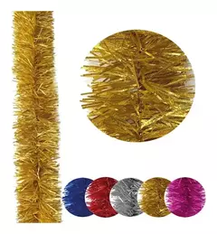 Boa Guirnalda Gofrada Navideña 2mts X 8cm Color Navidad (GOFRADA ART: BOA/C) en internet