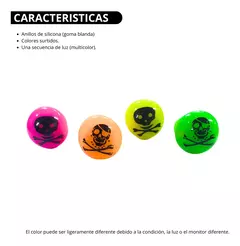 Anillo Led Formas X 5 // Animalitos Emoji Diamante Halloween - comprar online