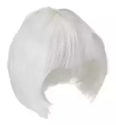Peluca Carre Glow Brilla Con Luz Uv Cotillon Disfraz - comprar online