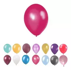 Globos Perlados X 50 Unidades De 10" Cotillon Carioca Fiesta - Tienda CyP