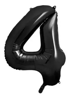 Globo Metalizado Numeros de 16" 40 cm Colores Cotillon - Tienda CyP