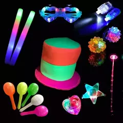 Combo Cotillon Luminoso 5 Personas Fiesta Festejo - comprar online