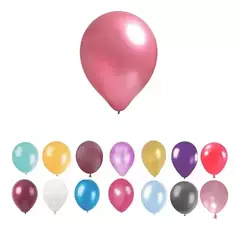 Globos Perlados X 50 Unidades De 10" Cotillon Carioca Fiesta en internet