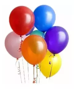 Globos Perlados X 50 Unidades De 10" Cotillon Carioca Fiesta