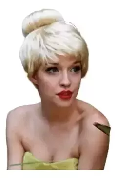 Peluca Tinkerbell Campanita Hada Magica Cotillon Disfraz