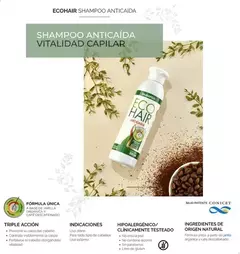 Combo Locion + Shampoo + Acondicionador Eco Hair Anticaida - Tienda CyP