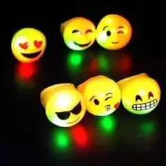 Combo Anillos Led Surtidos X 25 Luminosos Cotillon Fiesta en internet