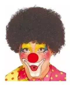Peluca Payaso Rulos Chico X 1 Afro Colores Cotillon Disfraz - comprar online