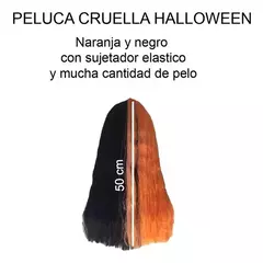 Peluca Cruella De Vil Varios Modelos Flequillo Colores - Tienda CyP