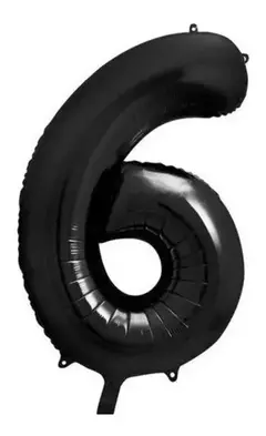 Globo Metalizado Numeros de 16" 40 cm Colores Cotillon - Tienda CyP