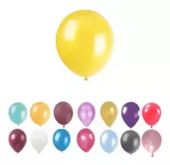 Globos Perlados X 50 Unidades De 10" Cotillon Carioca Fiesta - tienda online