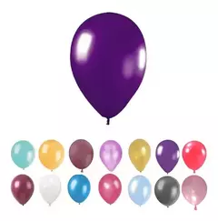 Globos Perlados X 50 Unidades De 10" Cotillon Carioca Fiesta - comprar online