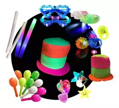 Combo Cotillon Luminoso 5 Personas Fiesta Festejo